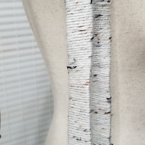 The Sak Crochet Large Shoulder Bag With Wrapped Faux Leather Straps - Picture 2 of 16